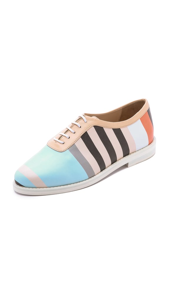 Opening Ceremony Vertical Stripe Oxfords ($475)