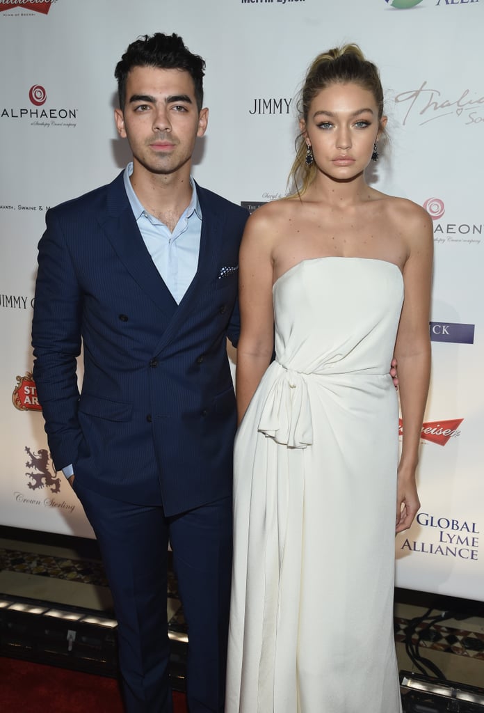 Joe Jonas and Gigi Hadid's First Red Carpet Appearance