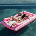 This Millennial Pink Convertible Float Has Enough Room For You, Your BFF, AND a Couple Bottles of Rosé