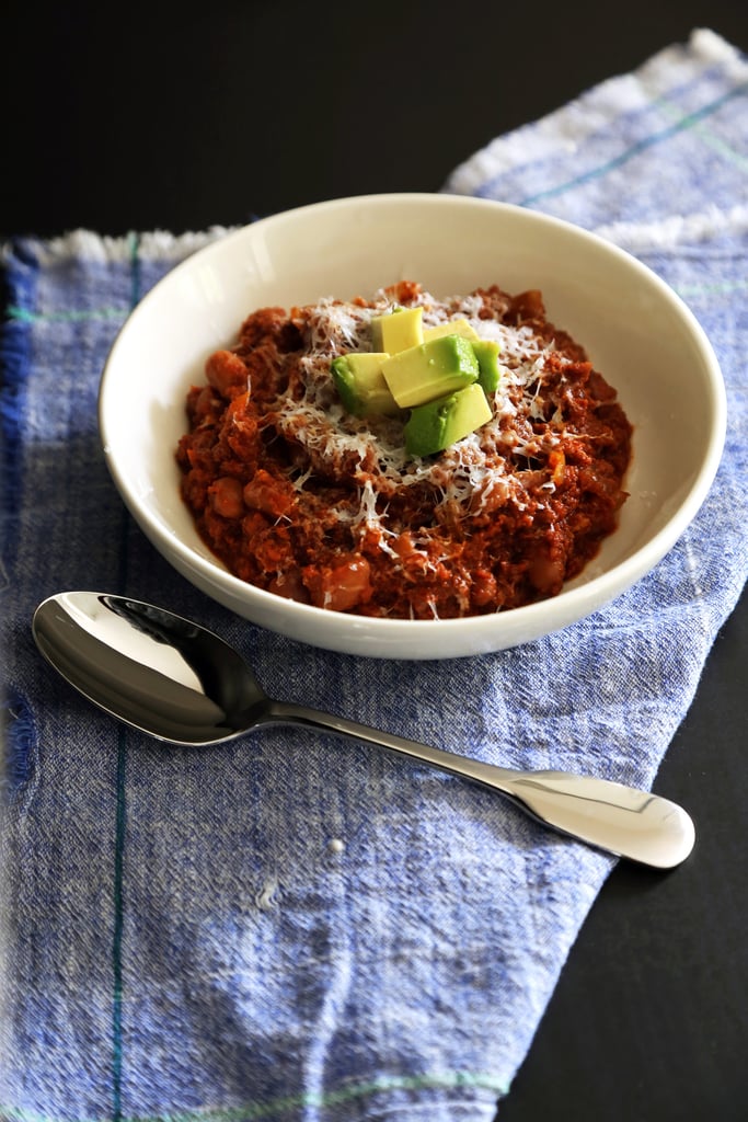 Pumpkin Beef and Bean Crockpot Chili