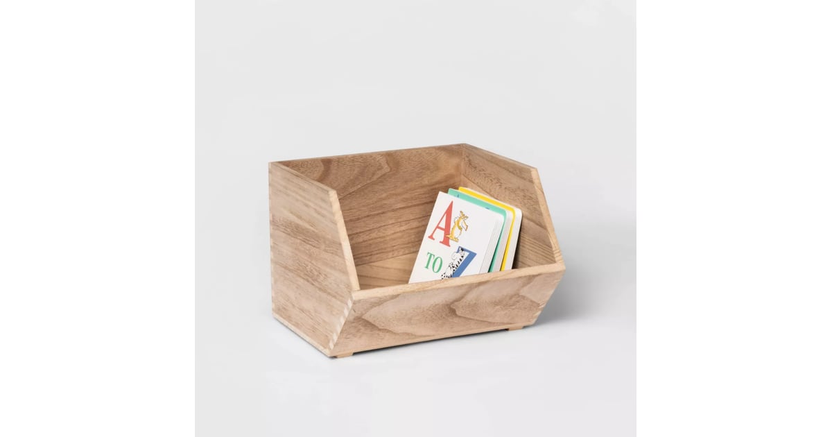 pillowfort decorative toy storage basket
