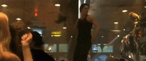 And This Strip-Spin-Thrust Move
