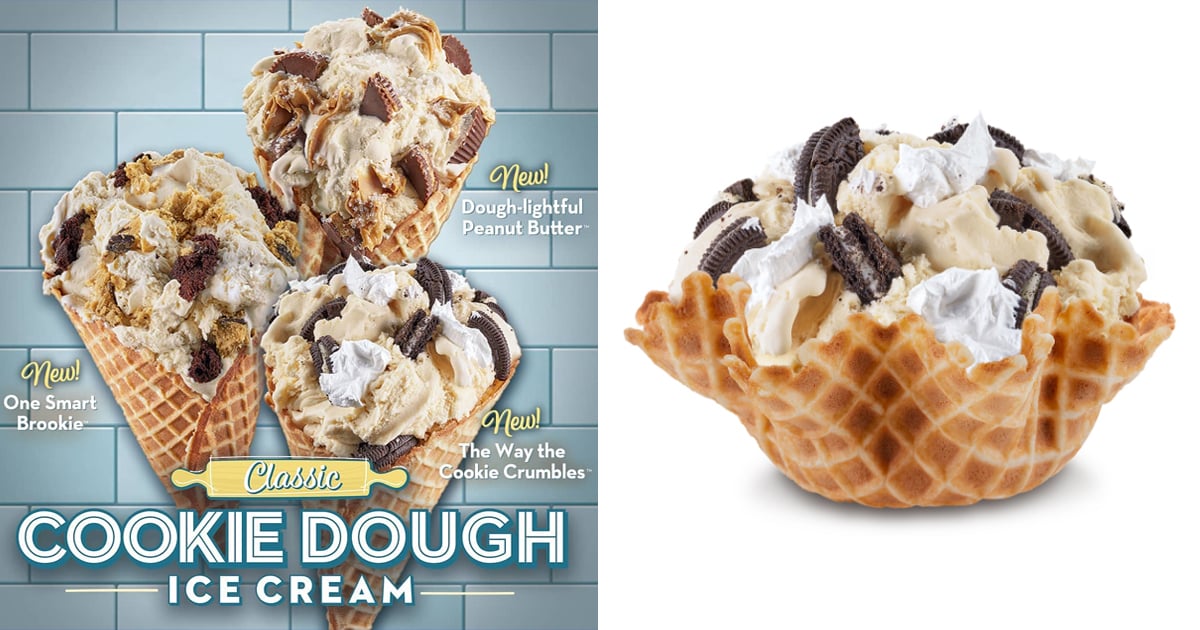 Cold Stone Creamery New Cookie Dough Flavors 2019 POPSUGAR Food