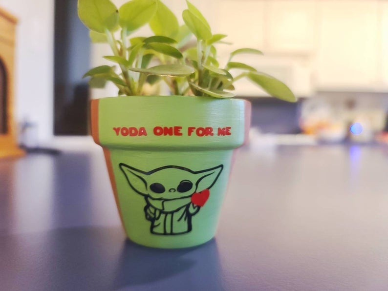 Baby Yoda Indoor Planter Pot