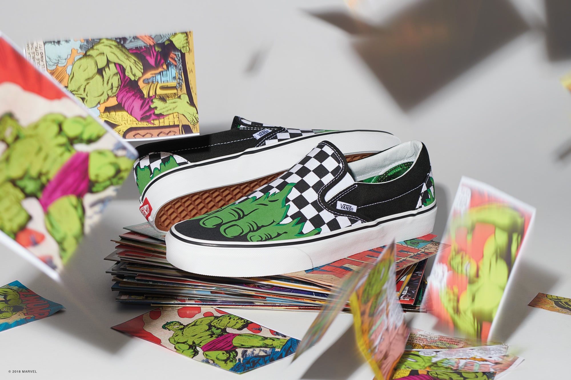 vans edicion marvel