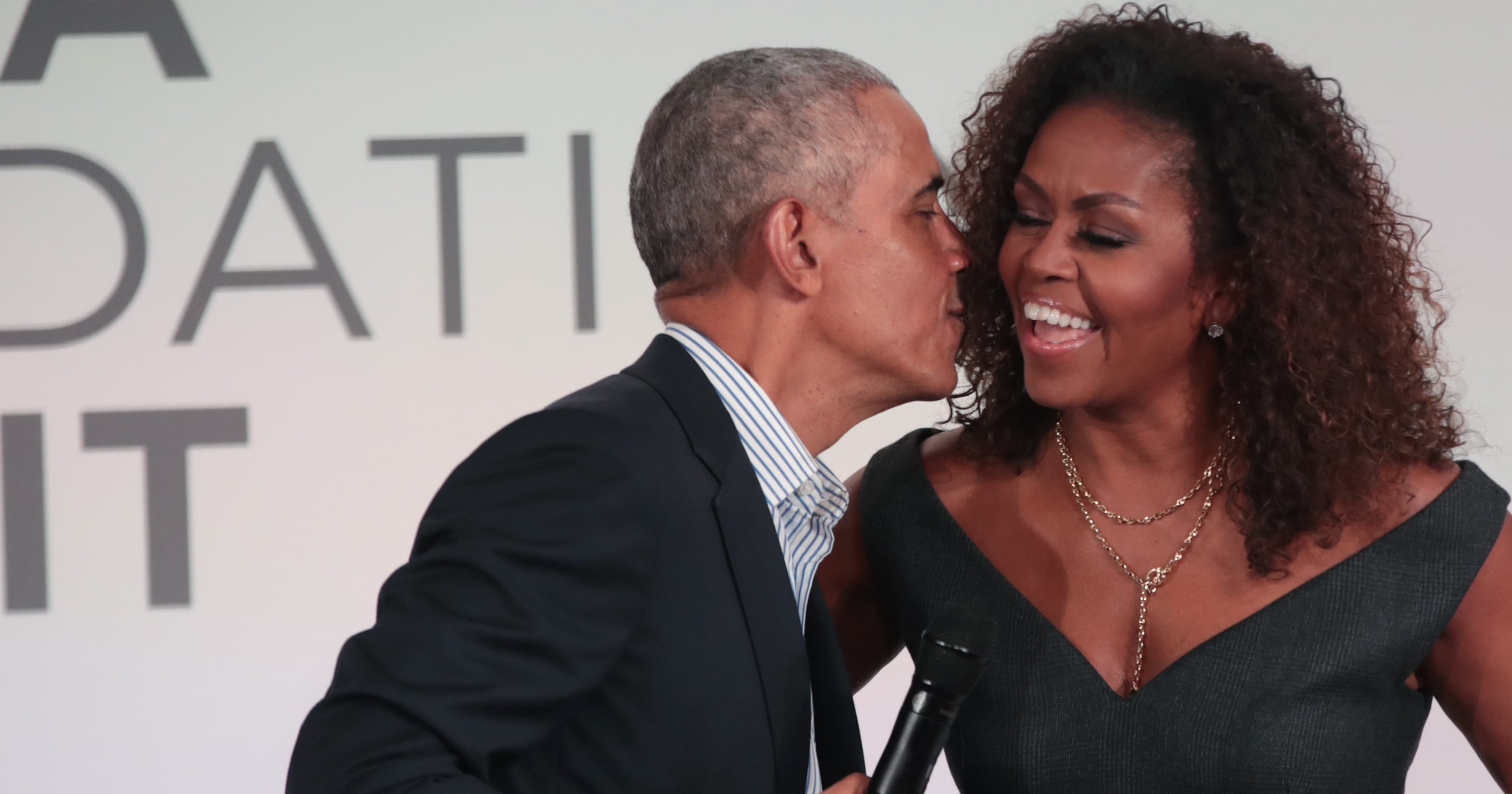 See Michelle Obamas 60th Birthday Tribute For Barack Obama Popsugar