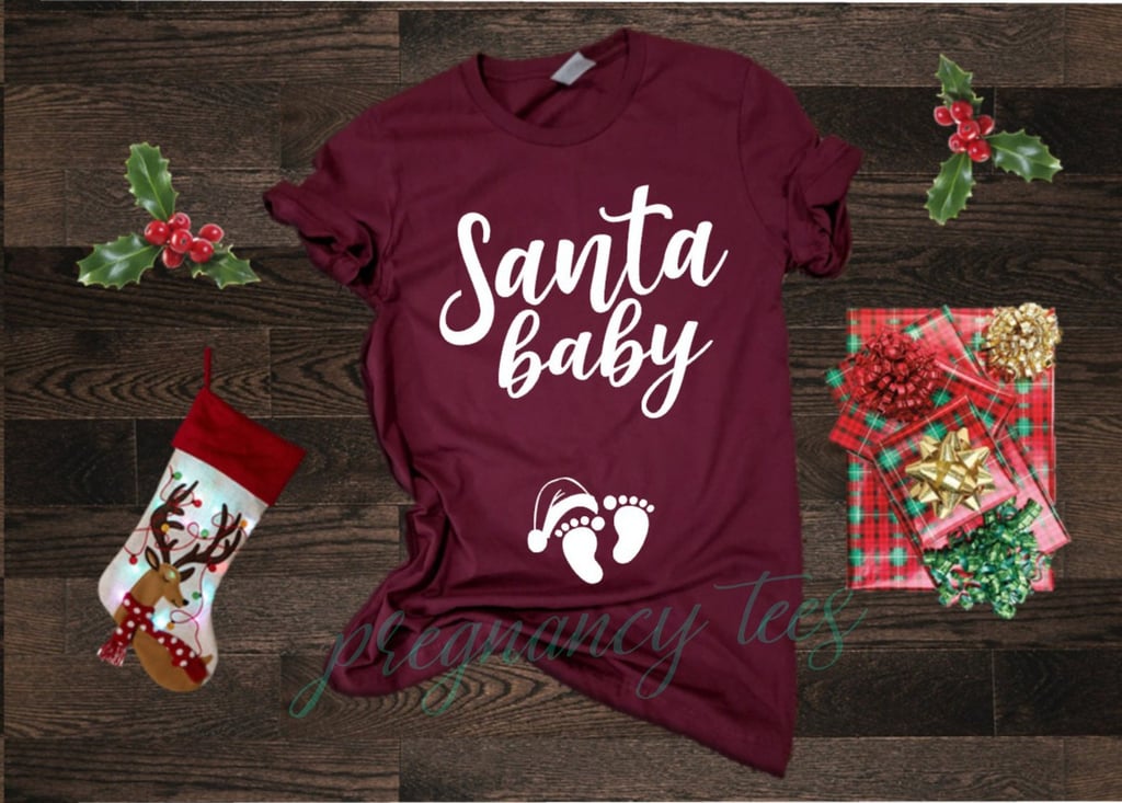 Santa Baby Merry Christmas Morning Pajamas