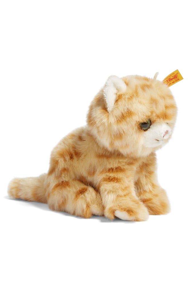 purring kitten stuffed animal