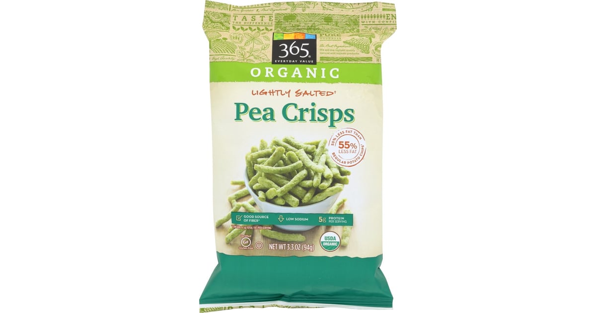 365 Everyday Value Organic Lightly Salted Pea Crisps Healthy Snacks