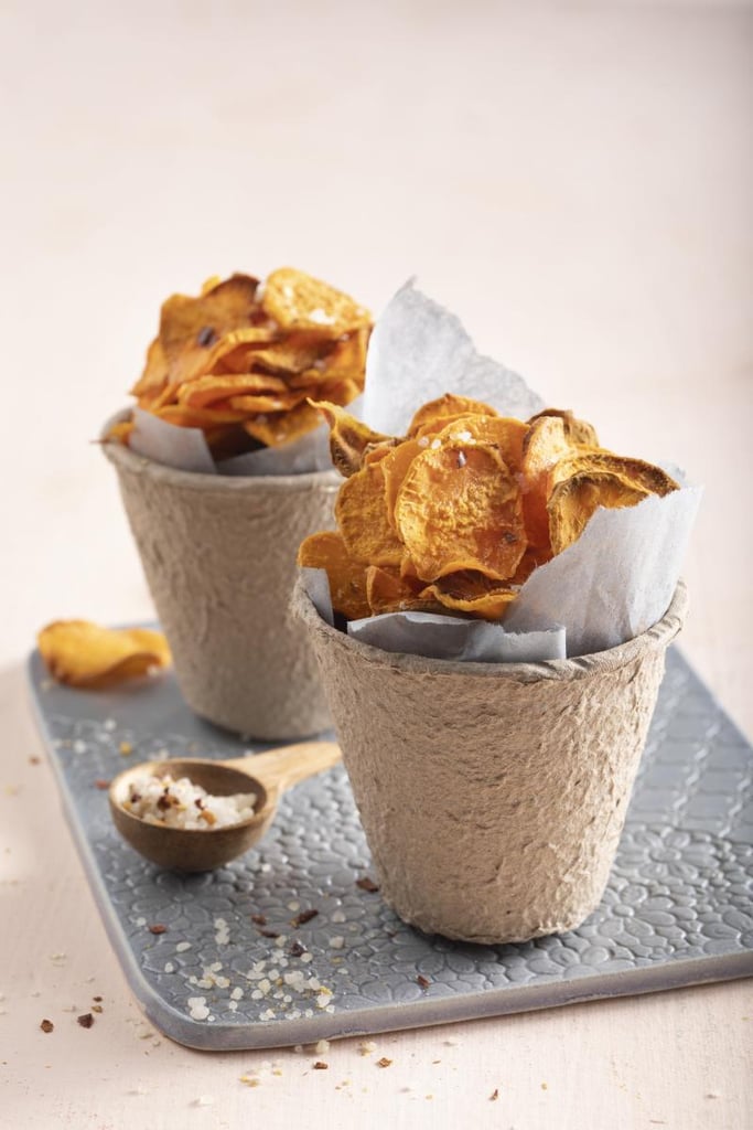 Appetizer: Oven-Baked Sweet Potato Chips