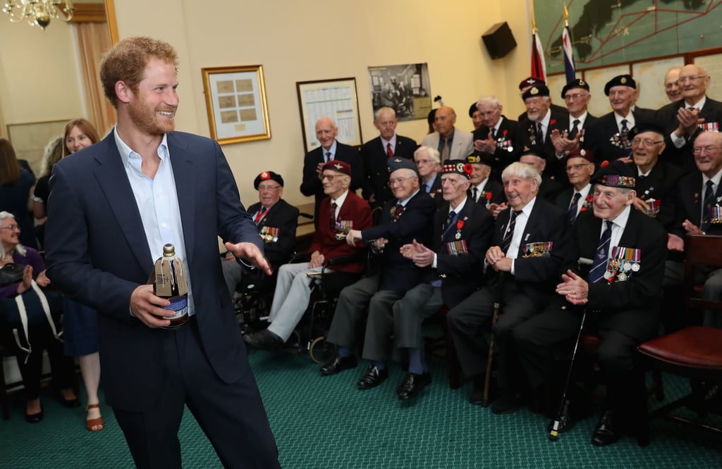 Prince Harry at Veterans Reception June 2016