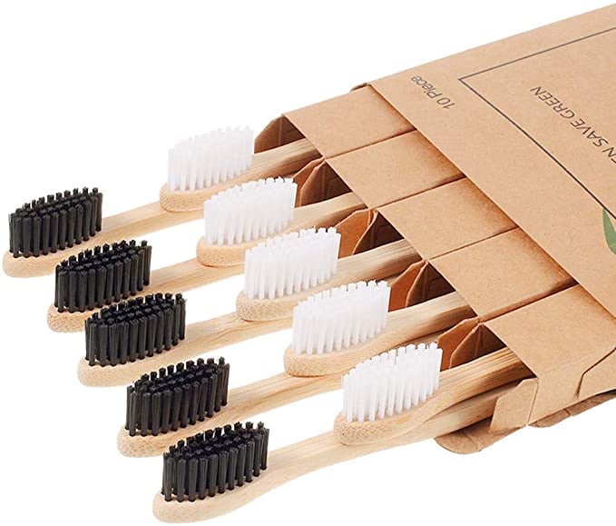 Biodegradable Bamboo Toothbrushes