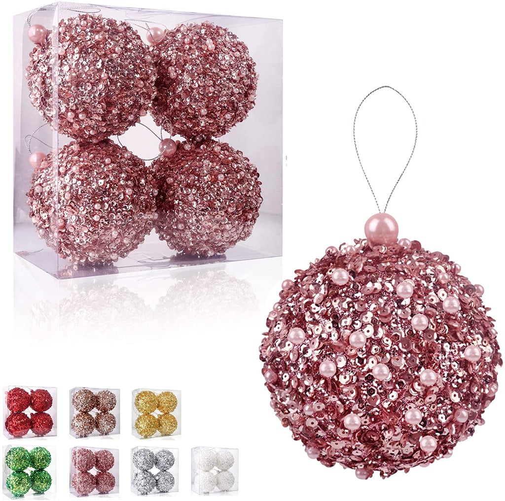 4.25" Christmas Ball Ornaments