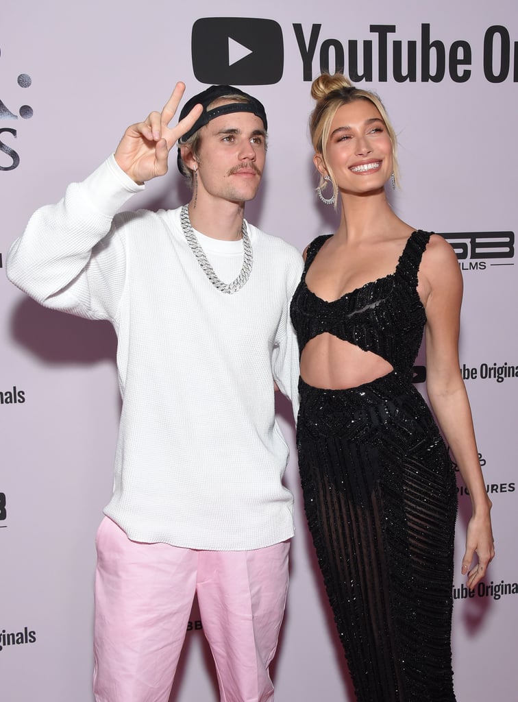 Justin and Hailey Bieber at the Seasons Premiere