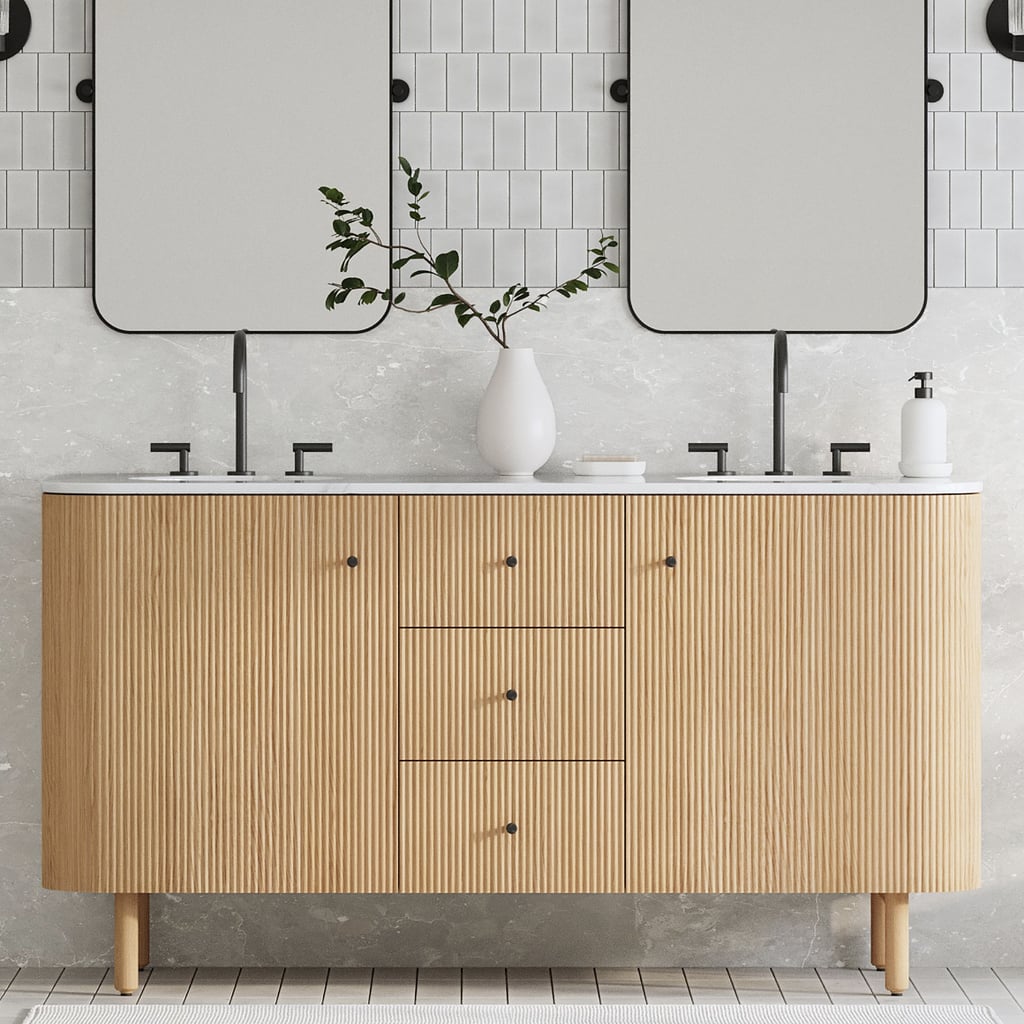 A Retro Bathroom Vanity