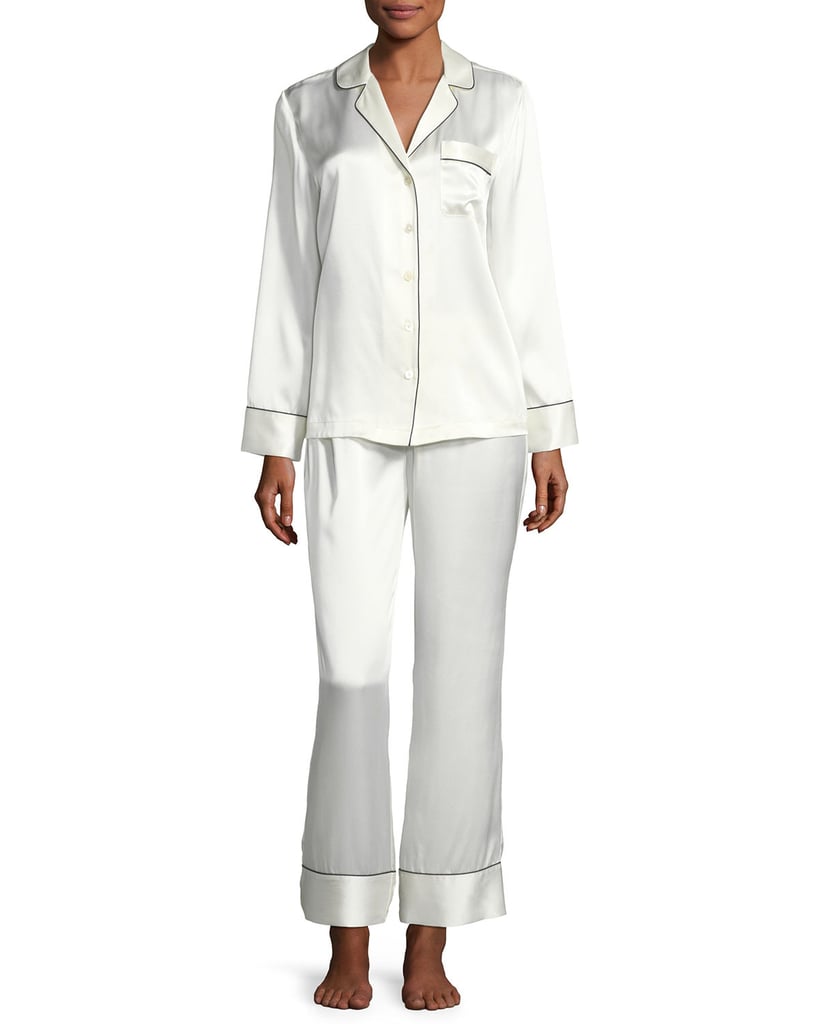 Classic silk pajamas
