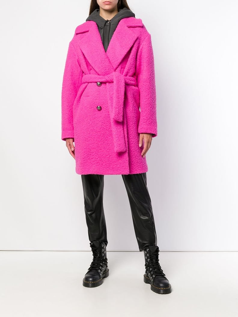 Zara pink coat 2019 shop