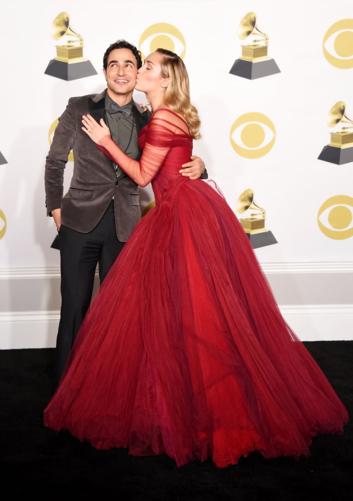 Laverne Cox's Zac Posen Dress on 11 Honouré Runway Feb. 2019