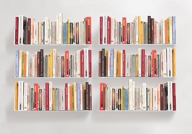 For Heavy Books: Teebooks Bookshelves