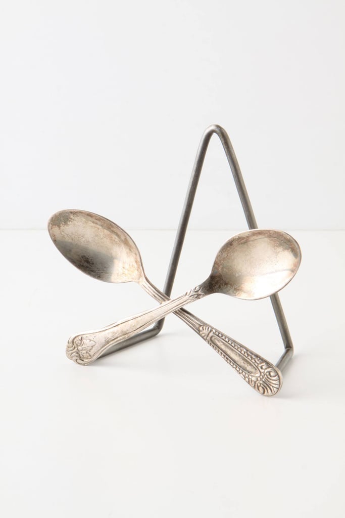 Anthropologie Crossed Spoons Plate Stand ($20)