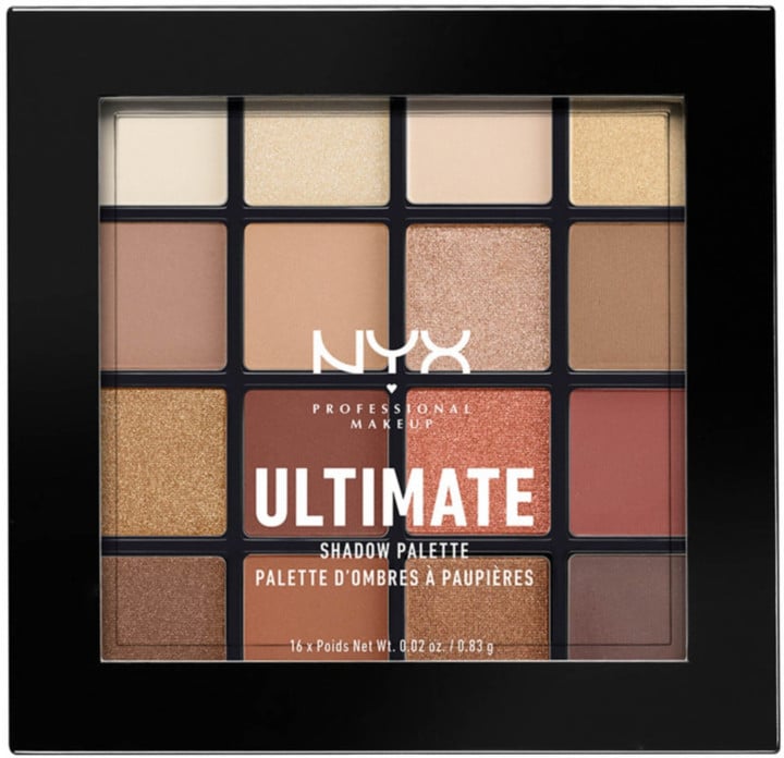 NYX Professional Makeup Warm Neutrals Ultimate Shadow Palette