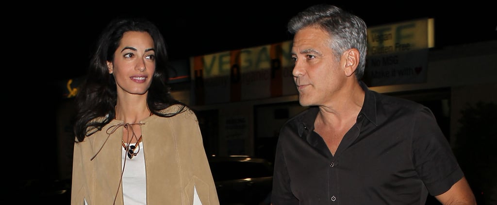 George Clooney and Amal Alamuddin Go on a Date | Photos
