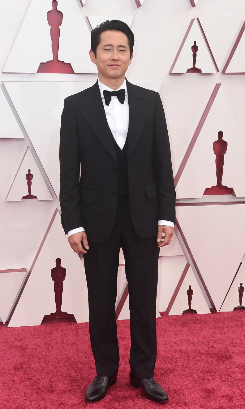 Steven Yeun at the 2021 Oscars