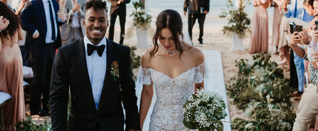 Shanina Shaik's Wedding Dress