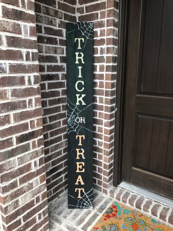 Trick or Treat Sign