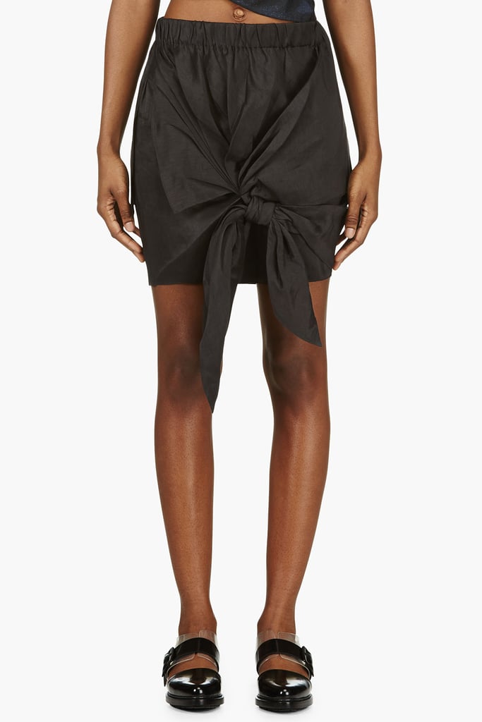 Acne Knotted Front Skirt