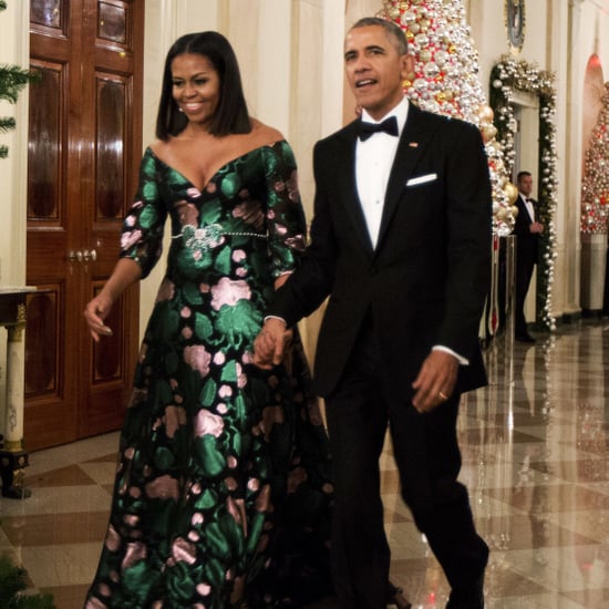 Barack and Michelle Obama at Kennedy Center Honors Dec. 2016