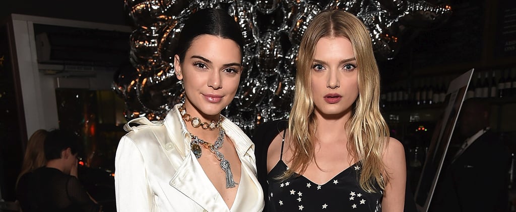 Kendall Jenner Wearing a Trench Coat as a Dress