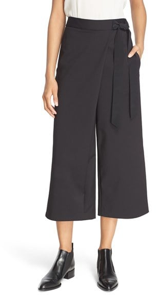 Tibi Agathe Wrap Tie Culottes ($495)