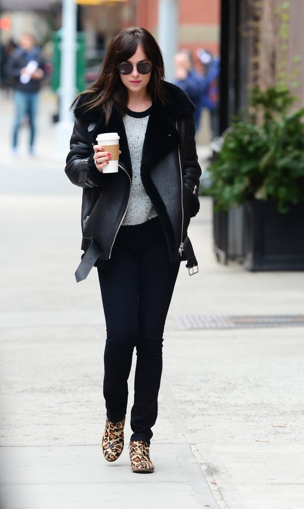 Dakota Johnson Running Errands in NYC
