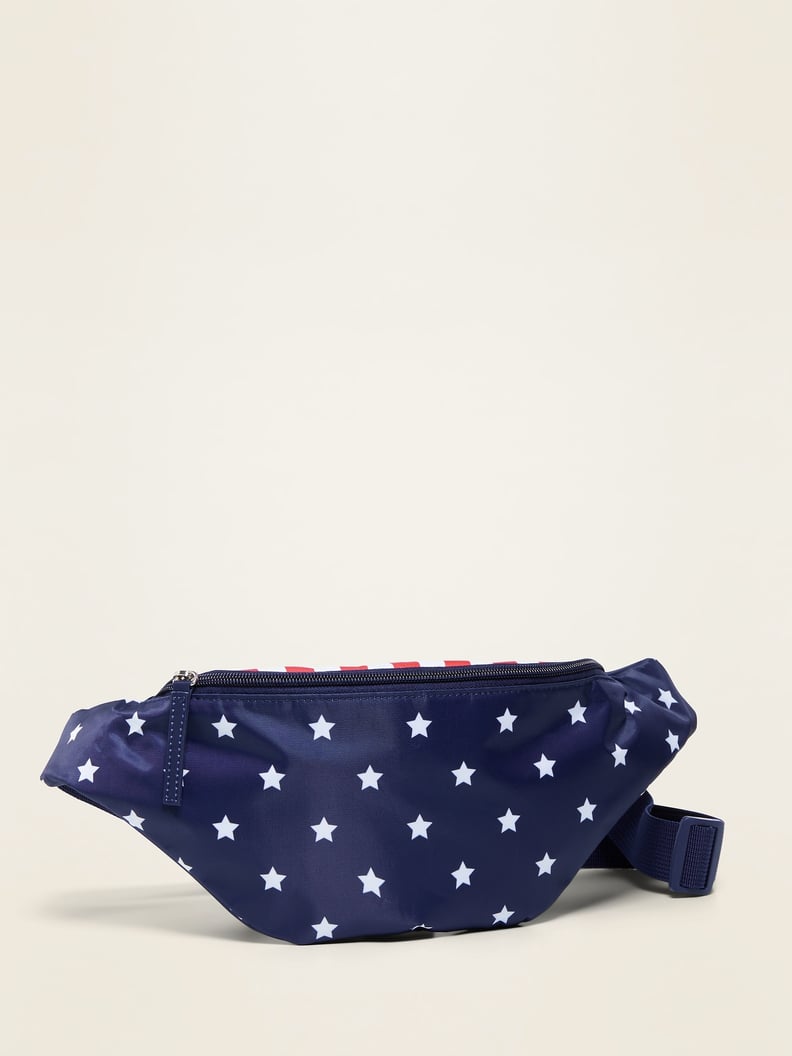 Old Navy Americana Stars & Stripes Fanny Pack