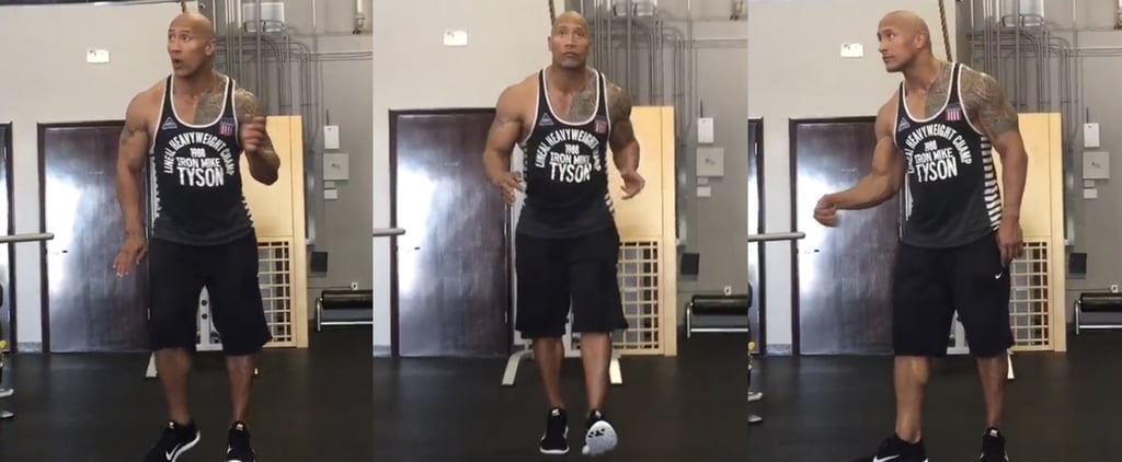 Dwayne Johnson Posts Dancing Instagram Video