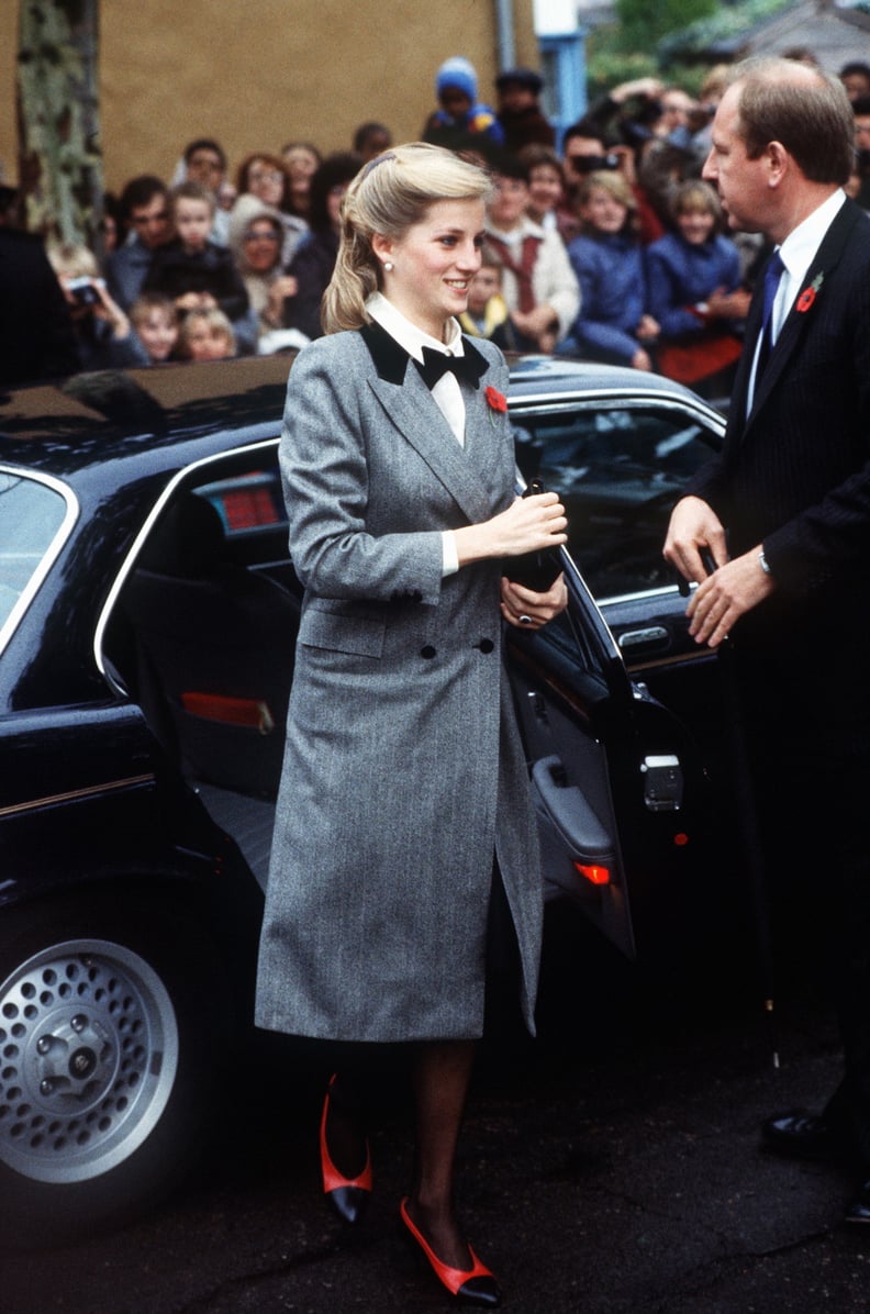 Princess Diana Visited The Barnados Children's Charity in 2008