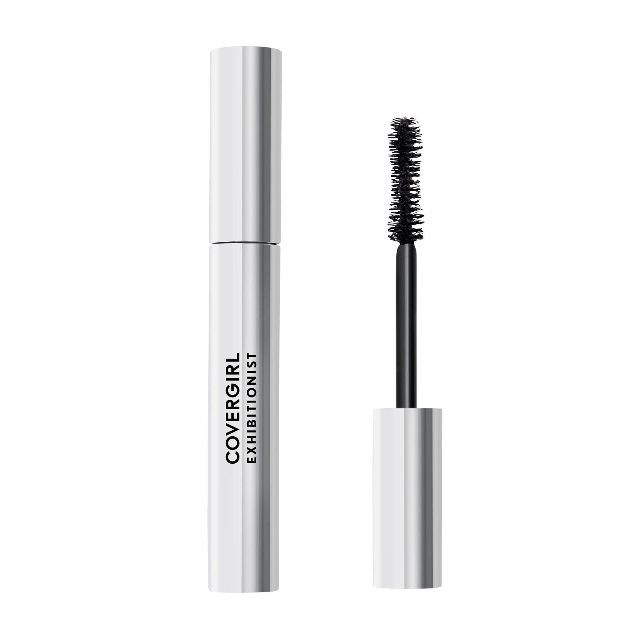 mascara in silver tube