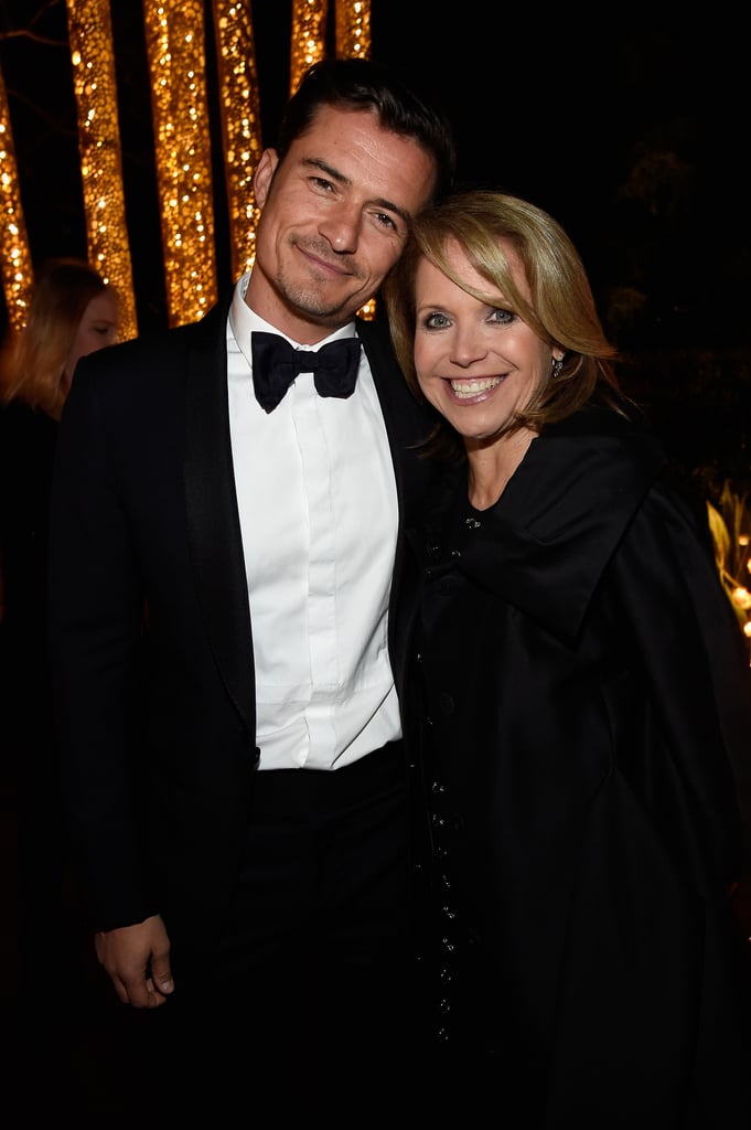 Orlando Bloom and Katie Couric