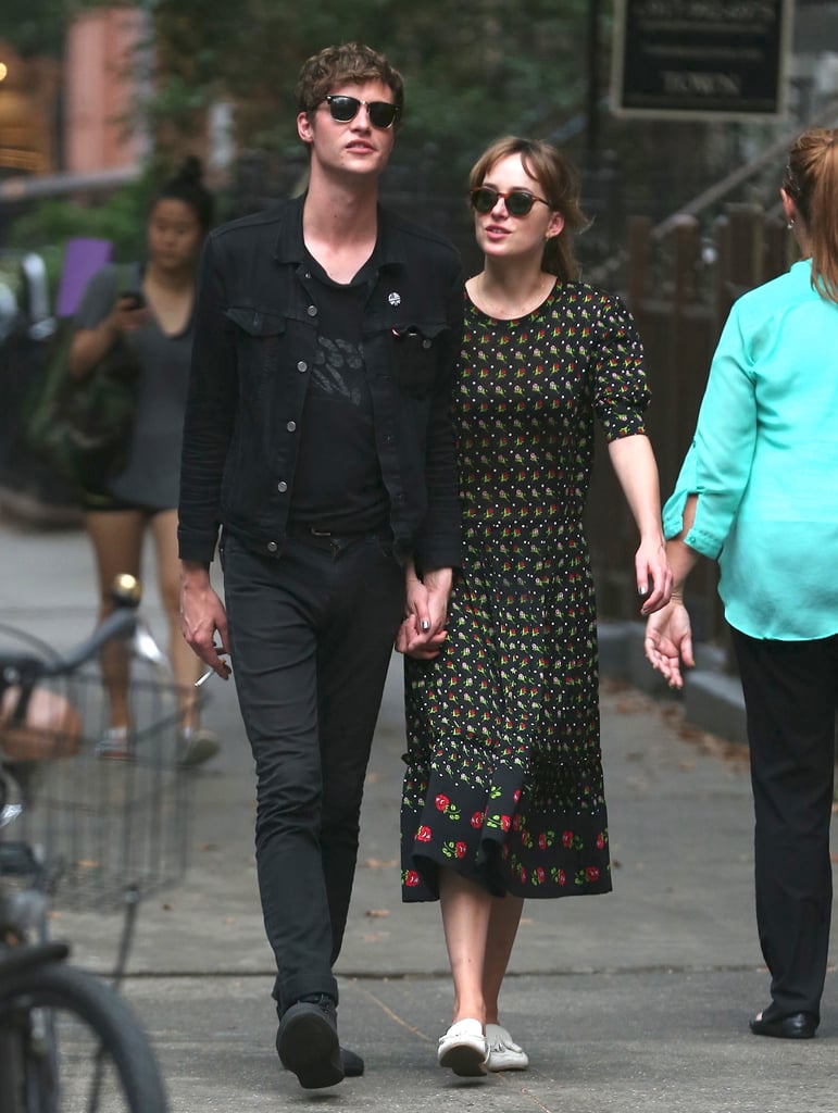 Dakota Johnson and Boyfriend Matthew Hitt in NYC