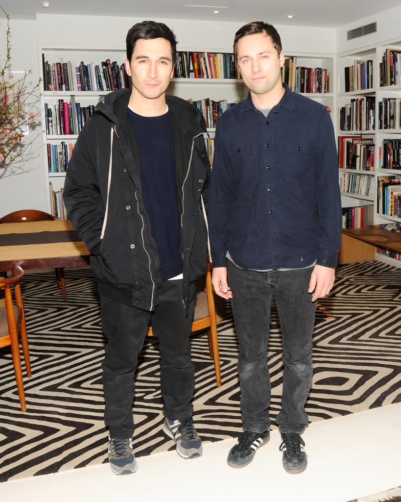 Lazaro Hernandez and Jack McCollough attended Diane von Furstenberg and the CFDA's bash for Marigay McKee.