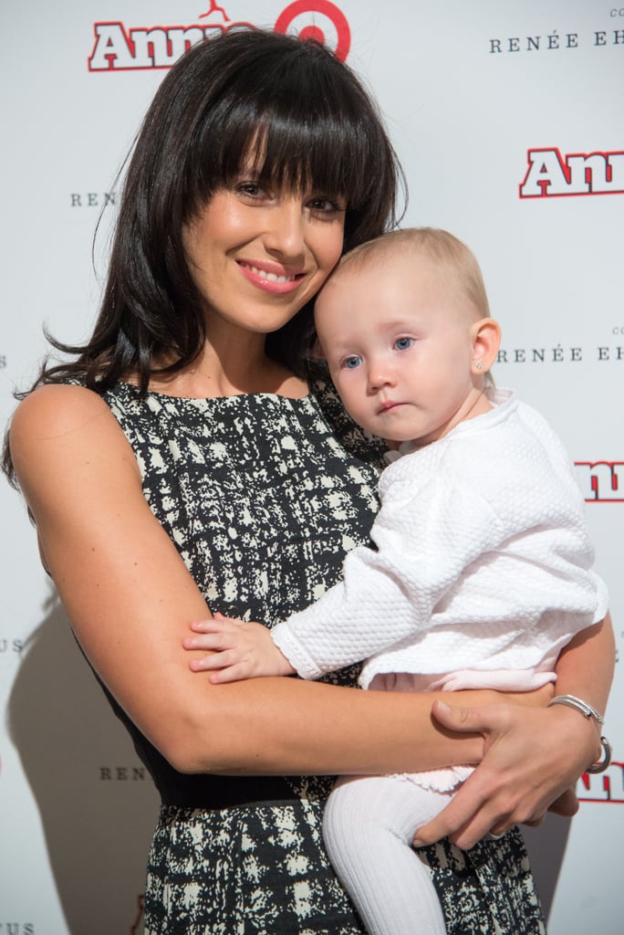 Hilaria Baldwin brought her baby girl, Carmen, to the NYC Target launch event for Annie.