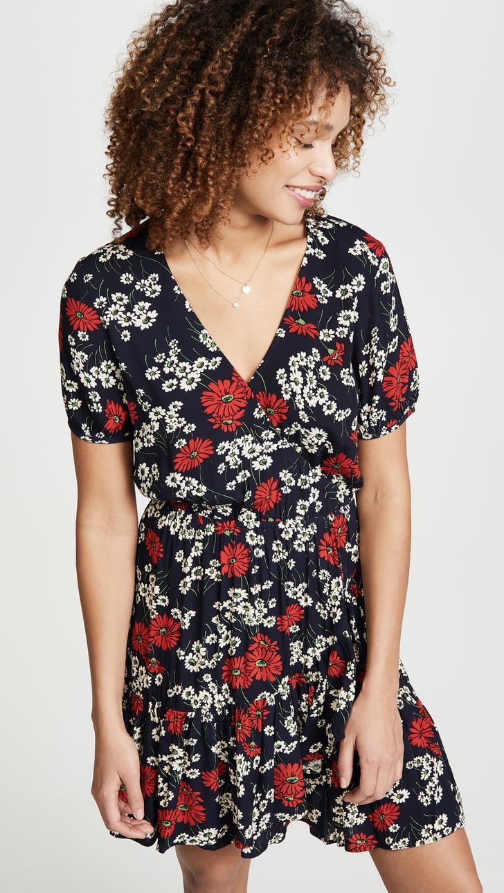 Madewell bianca ruffle hotsell wrap dress