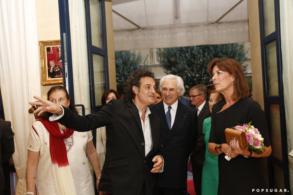 Princess Caroline of Monaco at Art Gallery Opening