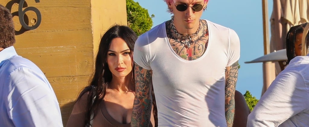 Megan Fox Wears a Crop Top and Jeans For a Lunch Date