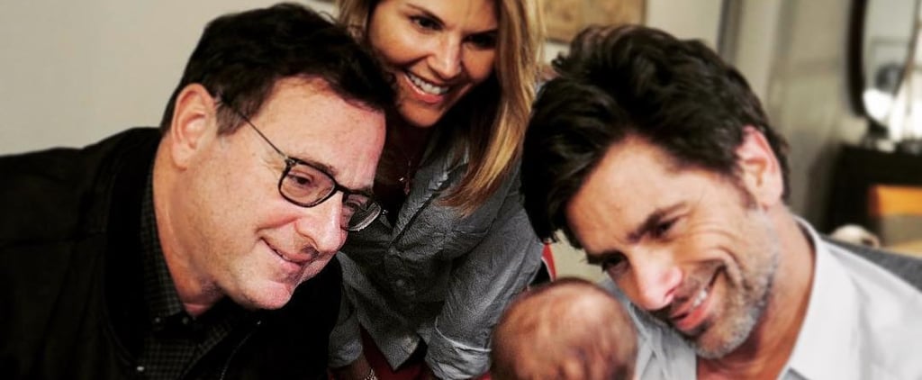 So Sweet! John Stamos Introduces His Full House Costars to His Newborn Son, Billy