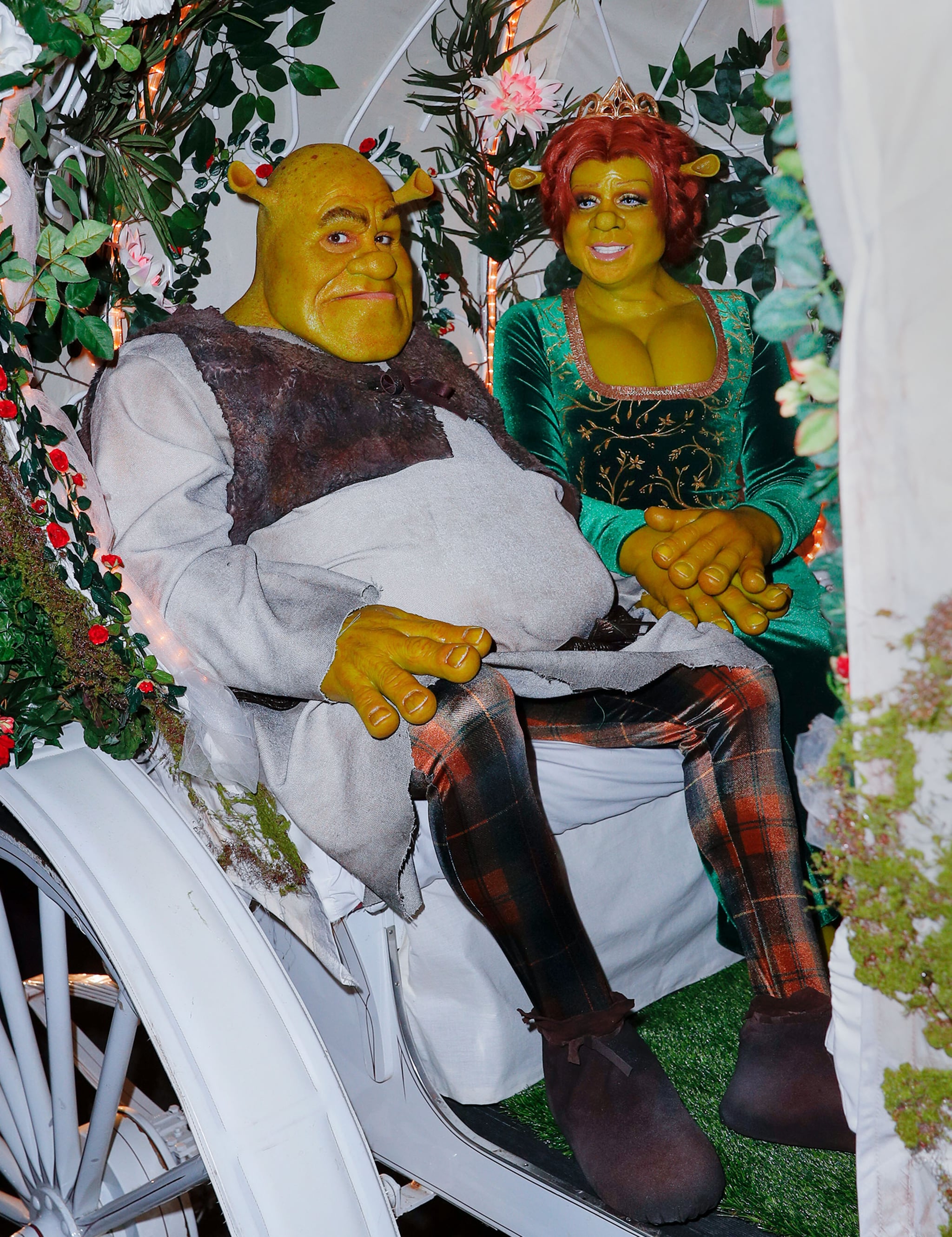 Heidi Klum Wins Halloween With Shrek And Fiona Couples Costume