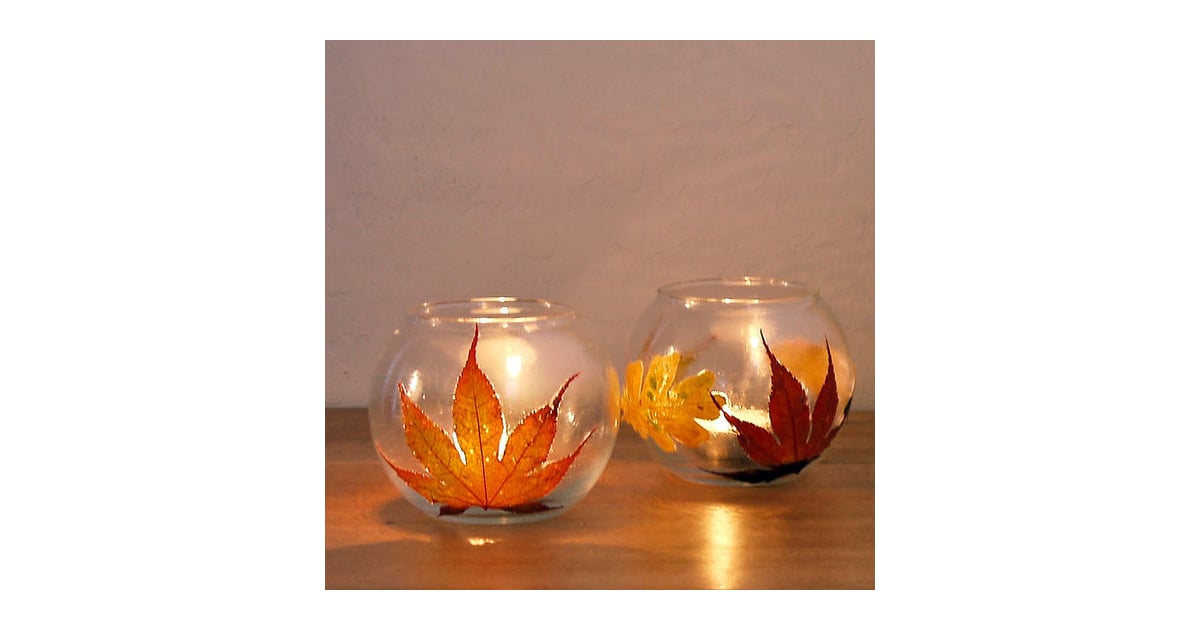 Leaf Votives DollarStore Item DIY Projects POPSUGAR Smart Living