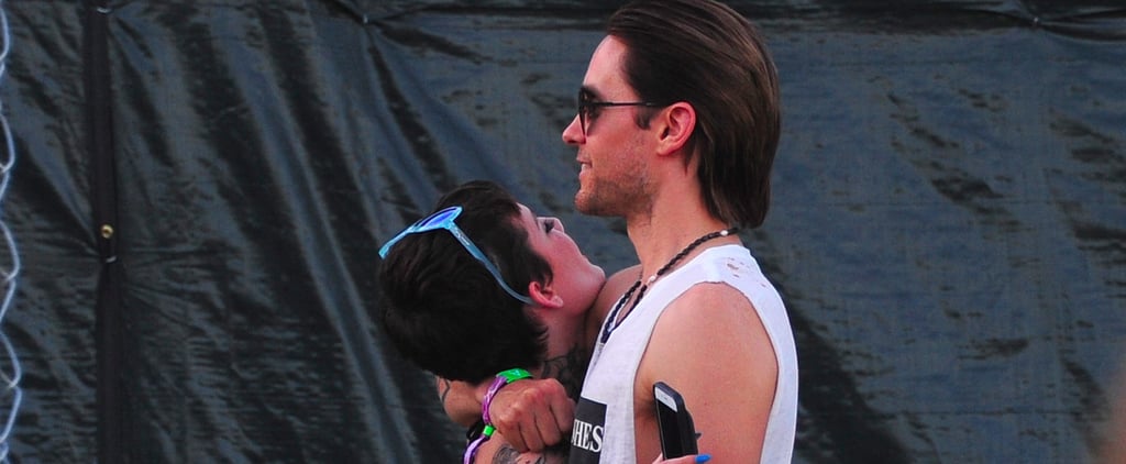 Jared Leto and Halsey Together at Coachella 2016 Pictures