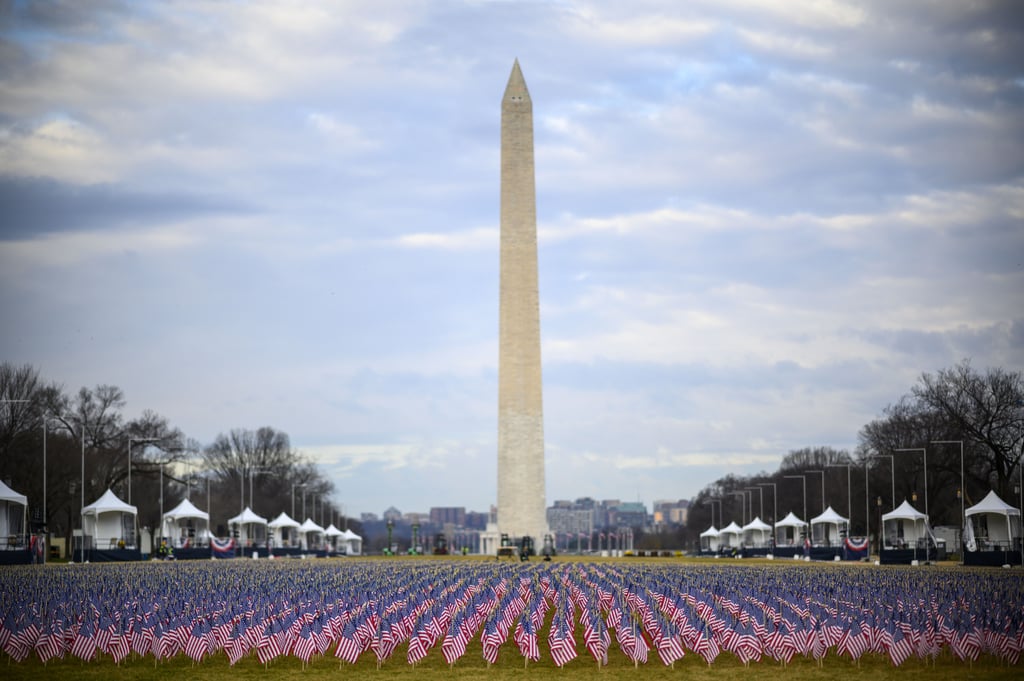 The Meaning of the Field of Flags at the Biden Inauguration